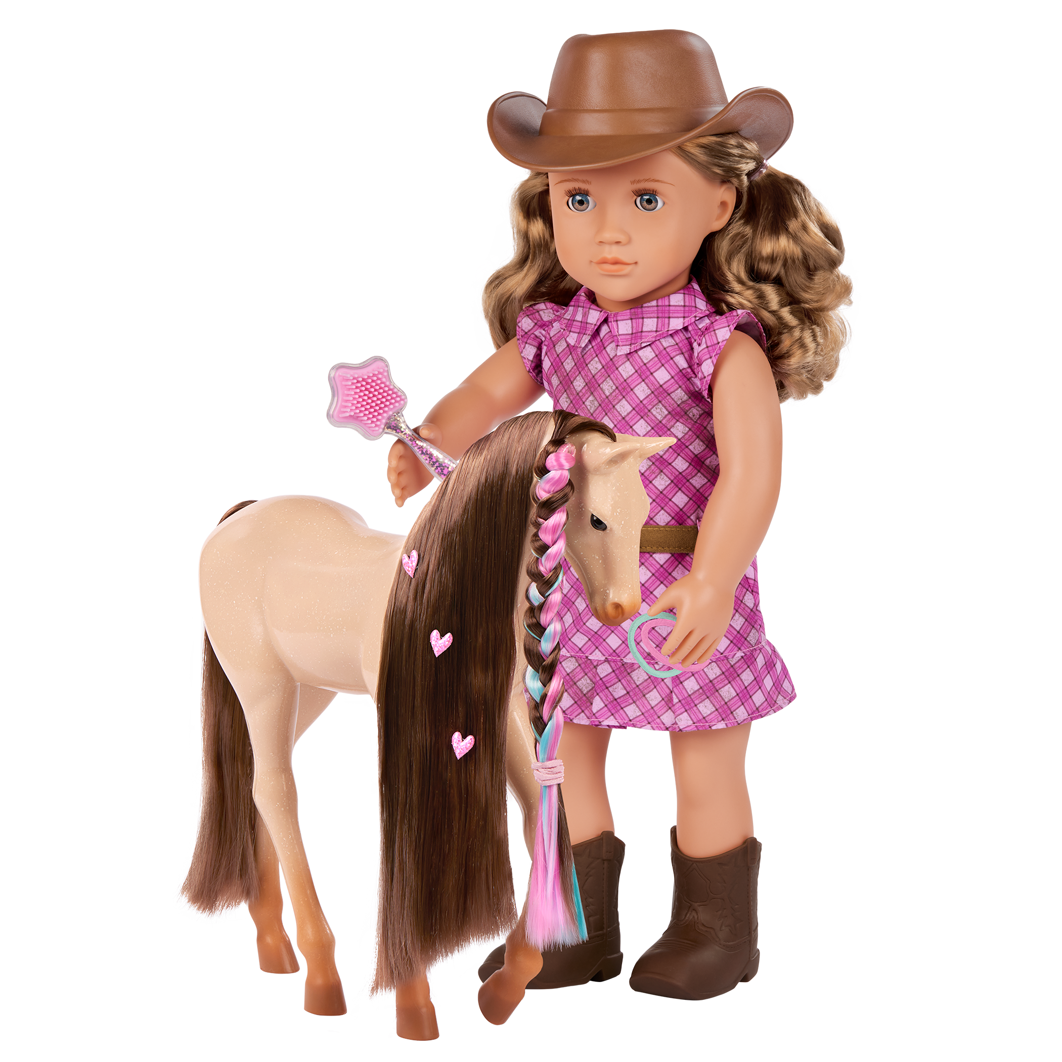 Our Generation 18-inch Doll Callie & Pet Foal Set Callie - Image 1
