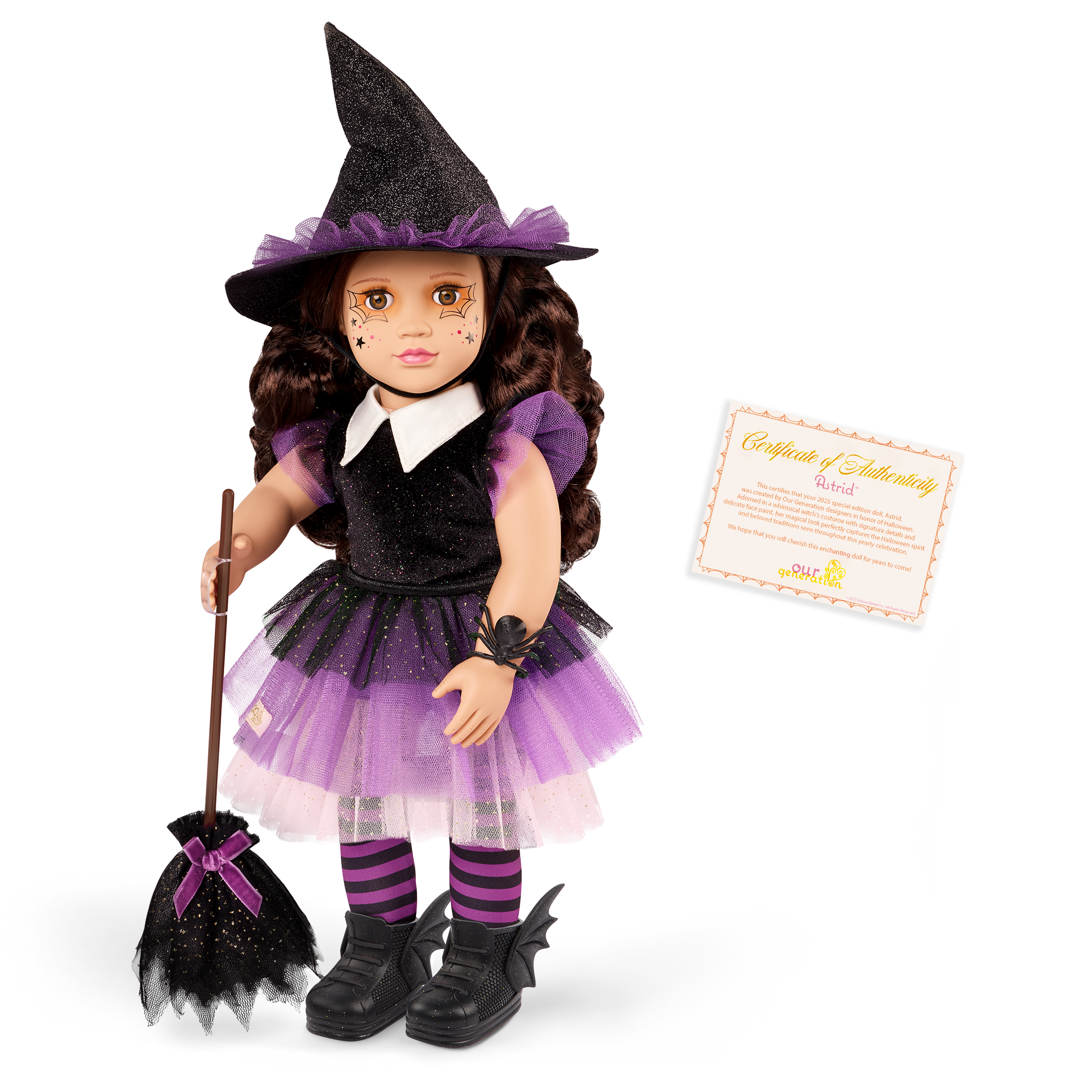 Our Generation Limited Edition 18-inch Halloween Doll Astrid Astrid - Image 1