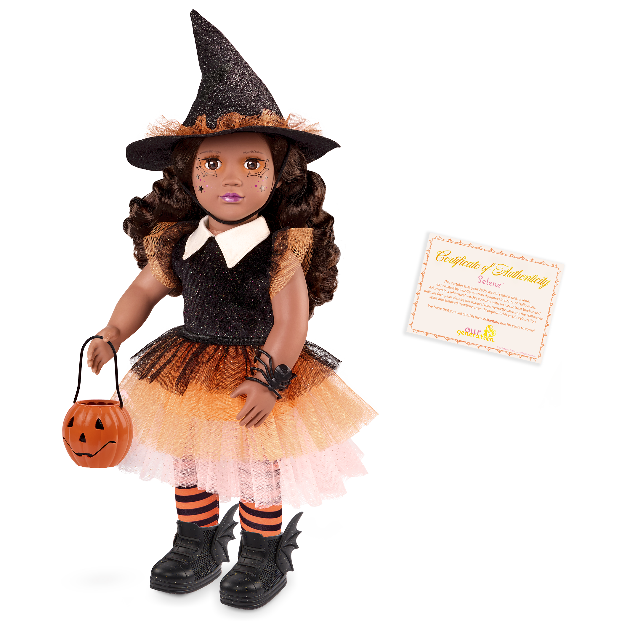 Our Generation Limited-Edition 18-inch Halloween Doll Selene Selene - Image 1
