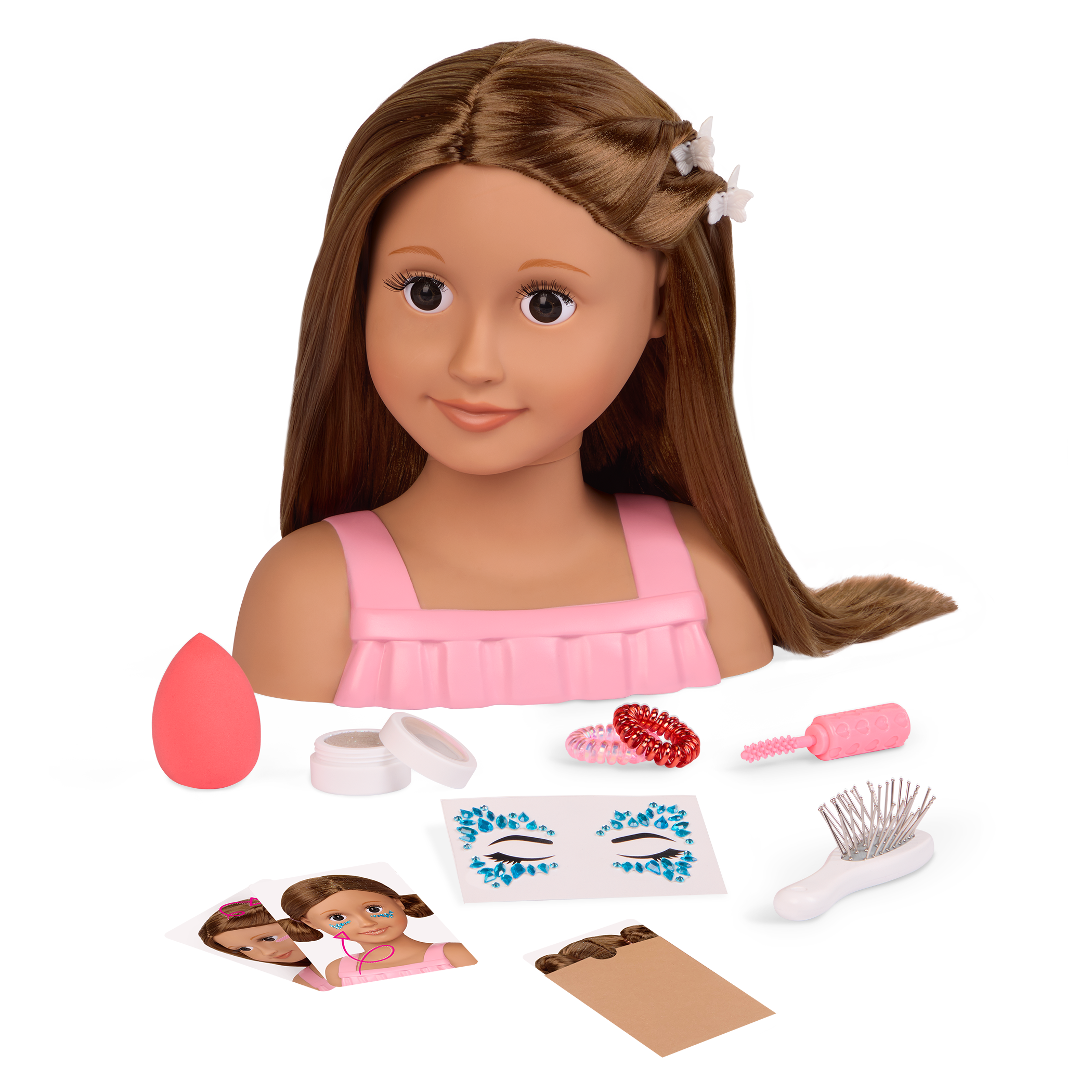 Our Generation Fab & Fun Styling Doll Head Talia Talia - Image 1