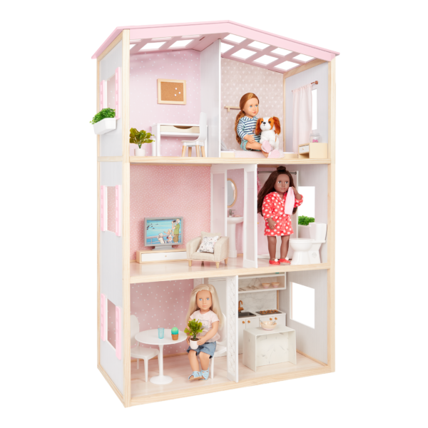 Sweet Home | Dollhouse Playset for 18