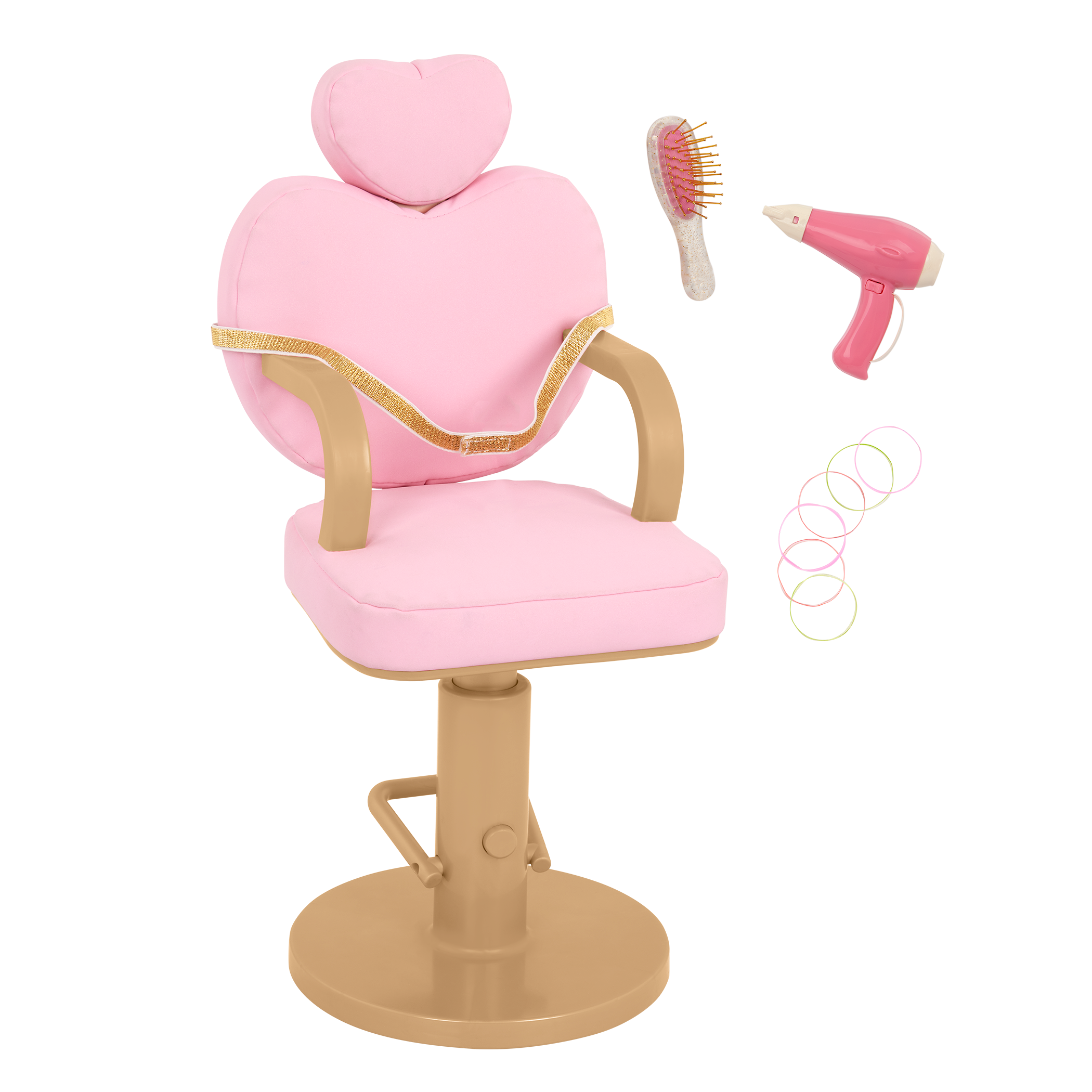 Our Generation Sweet Salon Chair for 18-inch Dolls with accessories Sweet Styles - Image 1