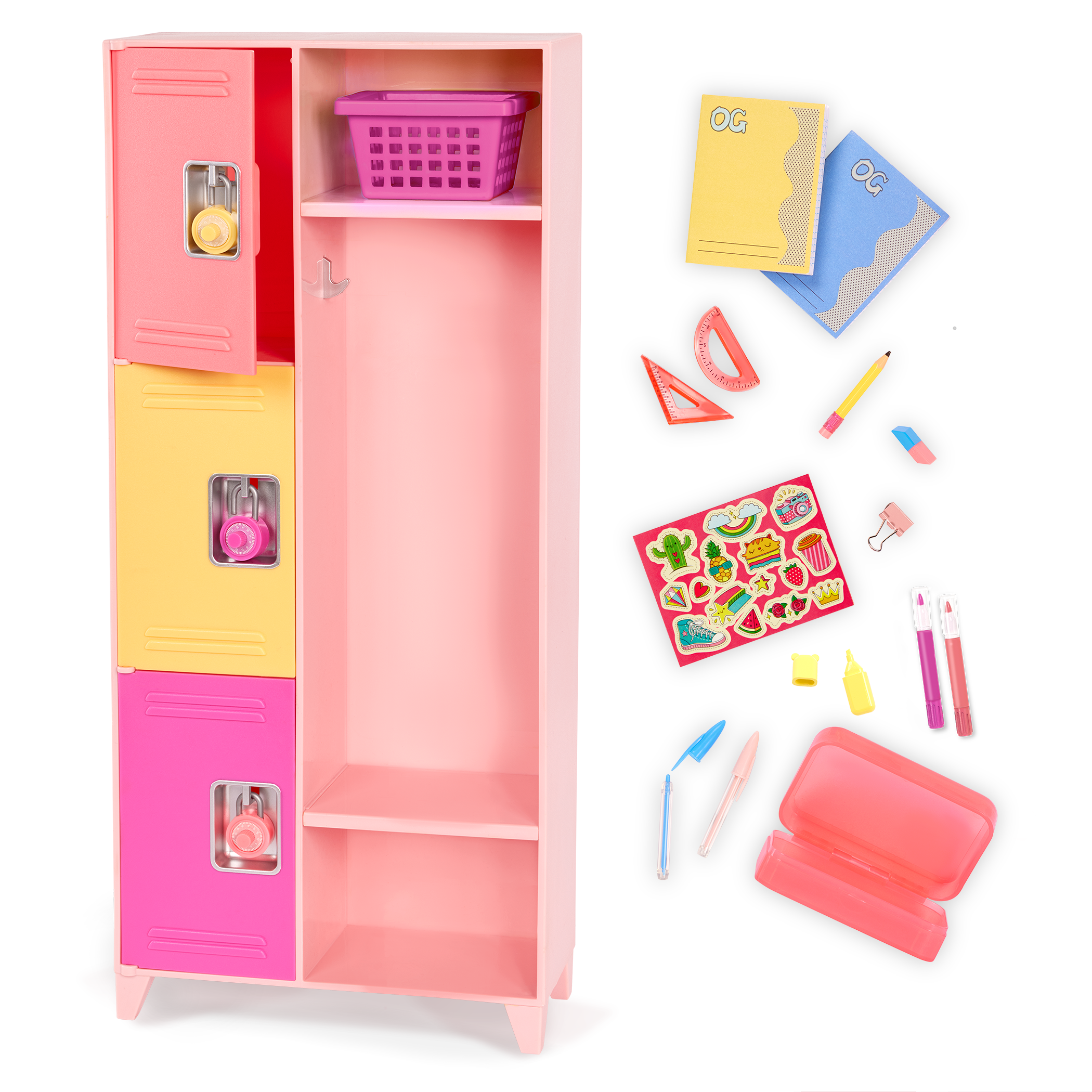 Our Generation School Spirit Locker Set for 18-inch Dolls School Spirit Locker Set - Image 1