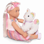 Posable Angora Cat Plush - Image 4