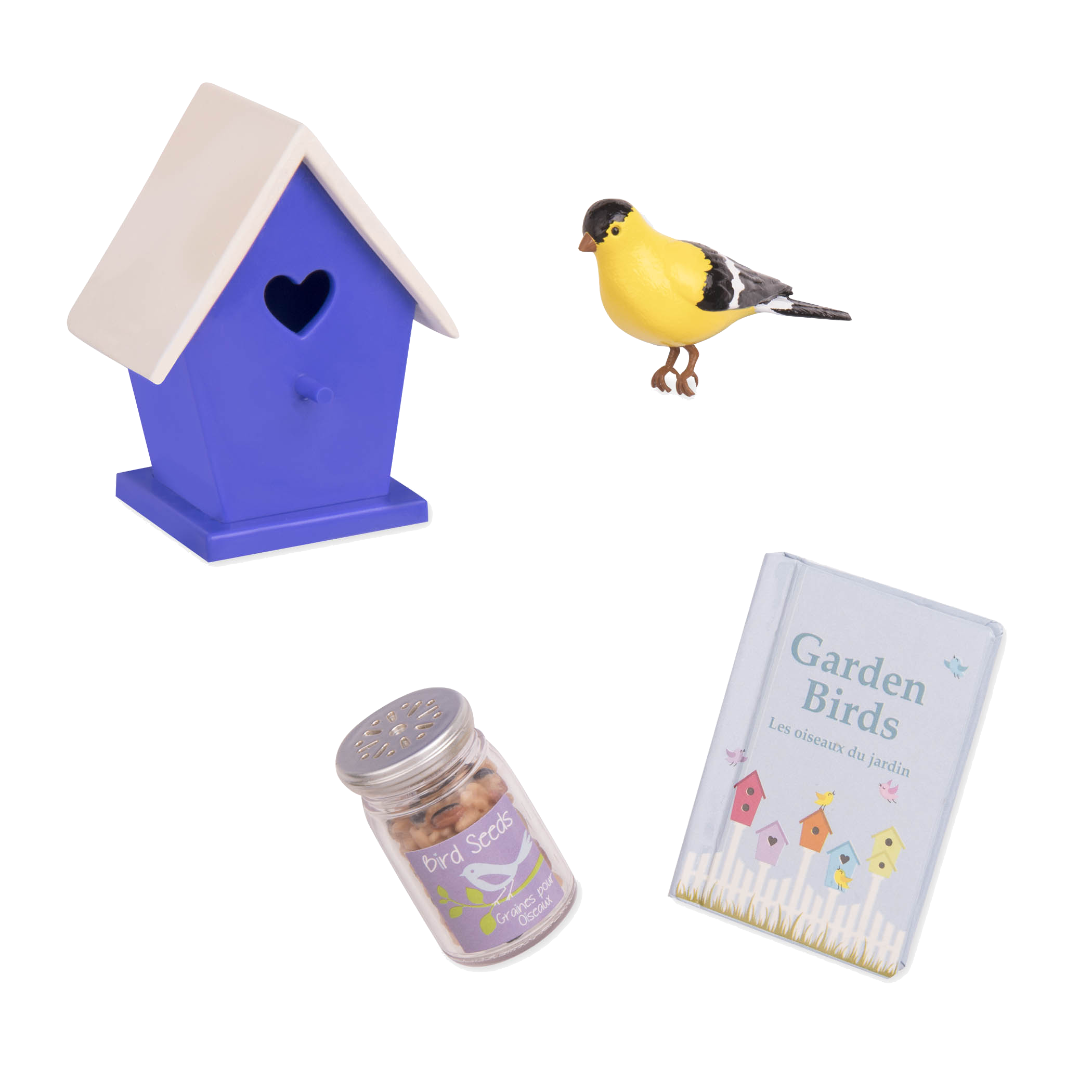 Nest-Door Neighbors Doll Birdhouse set