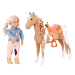 Palomino Hair Play Horse - Image 2