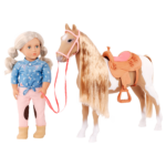 Palomino Hair Play Horse - Image 3